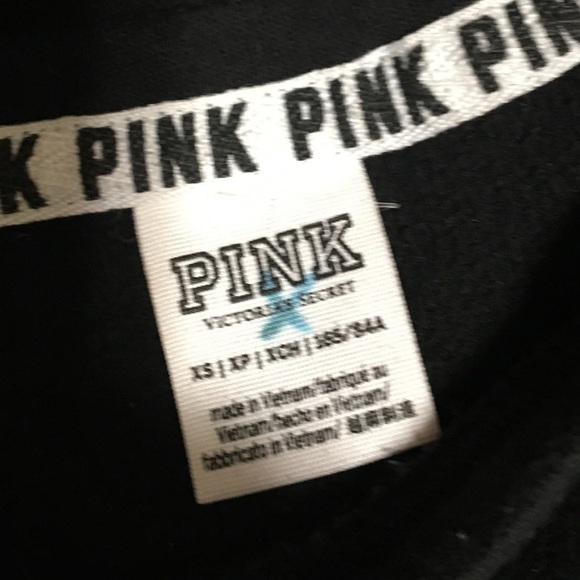 44. Pink Victoria Secret Sweatshirt Jogger Set XS - Picture 10 of 10